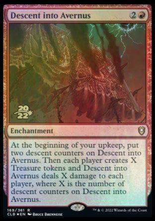 Descent into Avernus [Commander Legends: Battle for Baldur's Gate Prerelease Promos] - La Boîte Mystère ( The Mystery Box)