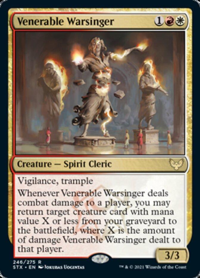 Venerable Warsinger [Strixhaven: School of Mages] - La Boîte Mystère ( The Mystery Box)