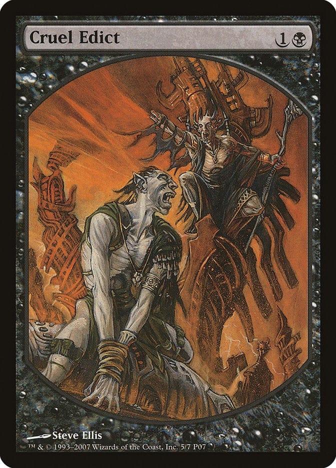 Cruel Edict [Magic Player Rewards 2007] - La Boîte Mystère ( The Mystery Box)