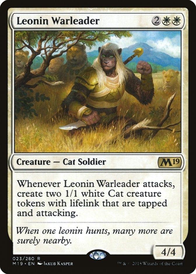 Leonin Warleader [Core Set 2019] - La Boîte Mystère ( The Mystery Box)