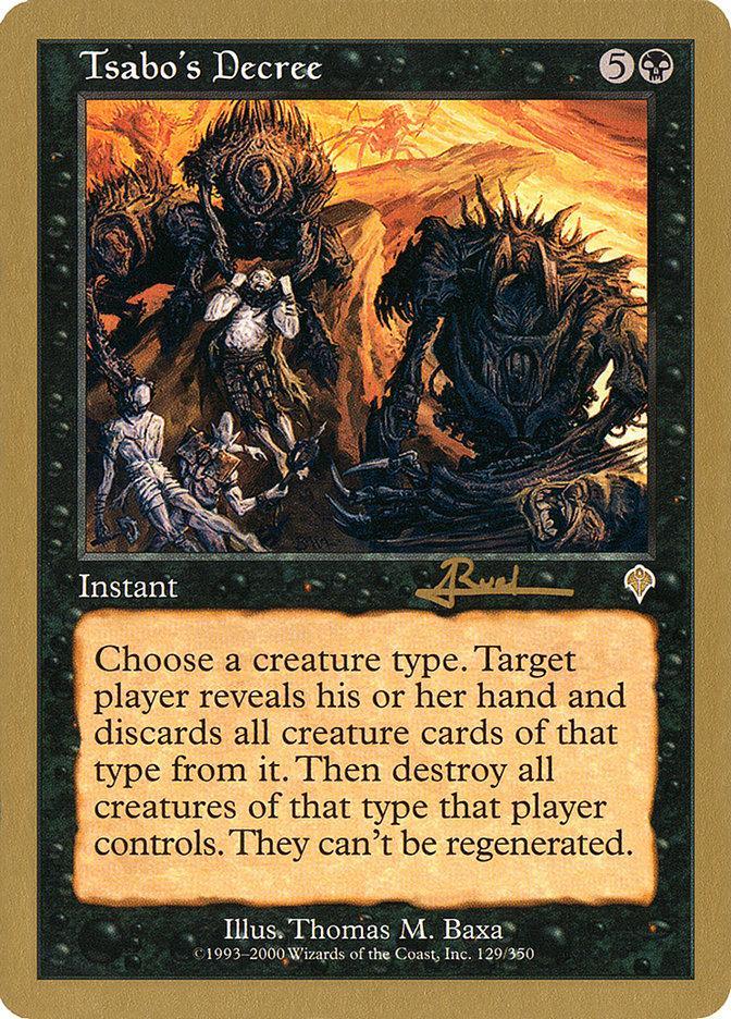 Tsabo's Decree [World Championship Decks 2001] - La Boîte Mystère ( The Mystery Box)
