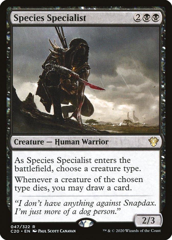 Species Specialist [Commander 2020] - La Boîte Mystère ( The Mystery Box)