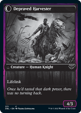Desperate Farmer // Depraved Harvester [Innistrad: Double Feature] - La Boîte Mystère ( The Mystery Box)