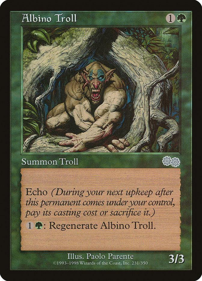 Albino Troll [Urza's Saga] - La Boîte Mystère ( The Mystery Box)