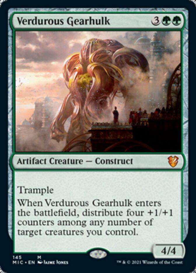 Verdurous Gearhulk [Innistrad: Midnight Hunt Commander] - La Boîte Mystère ( The Mystery Box)