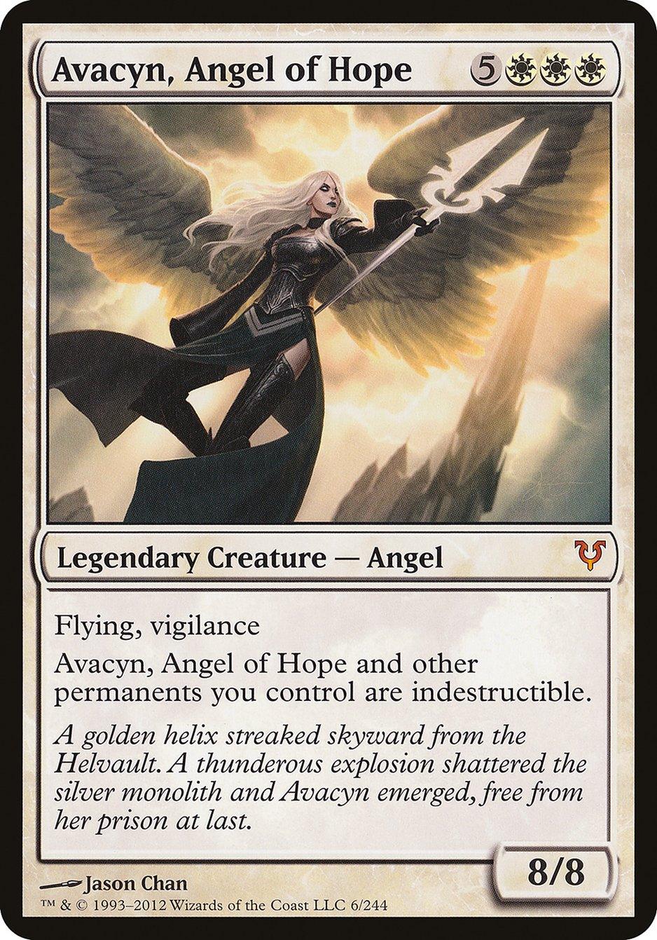 Avacyn, Angel of Hope (Oversized) [Open the Helvault] - La Boîte Mystère ( The Mystery Box)