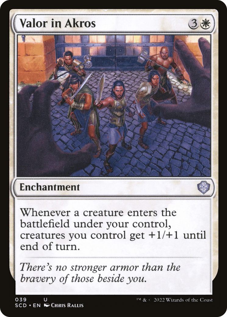 Valor in Akros [Starter Commander Decks] - La Boîte Mystère ( The Mystery Box)