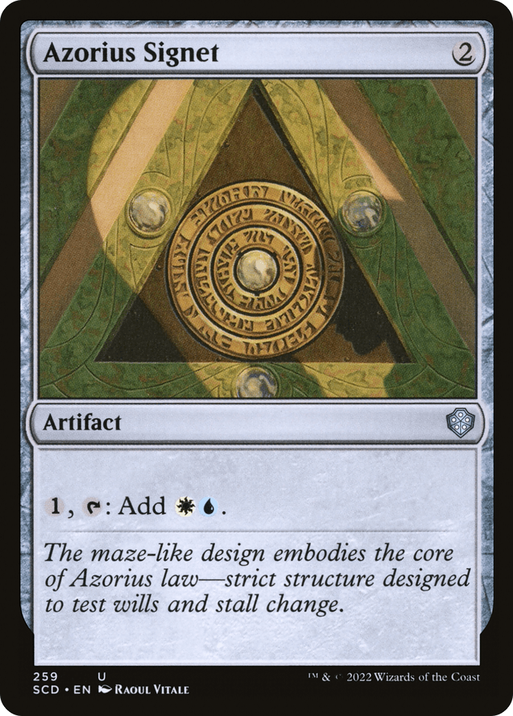 Azorius Signet [Starter Commander Decks] - La Boîte Mystère ( The Mystery Box)