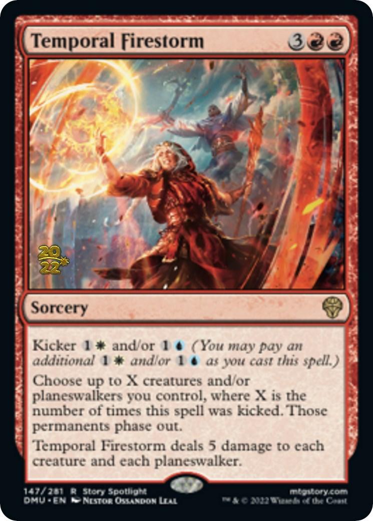Temporal Firestorm [Dominaria United Prerelease Promos] - La Boîte Mystère ( The Mystery Box)