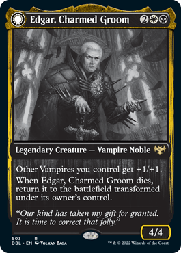 Edgar, Charmed Groom // Edgar Markov's Coffin [Innistrad: Double Feature] - La Boîte Mystère ( The Mystery Box)