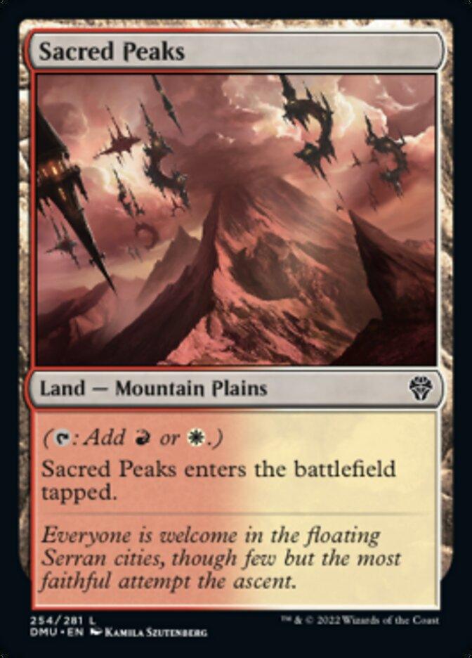 Sacred Peaks [Dominaria United] - La Boîte Mystère ( The Mystery Box)
