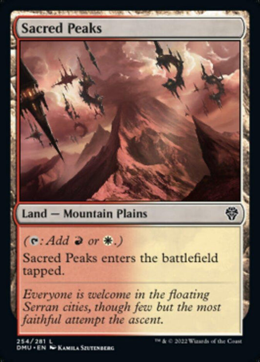 Sacred Peaks [Dominaria United] - La Boîte Mystère ( The Mystery Box)