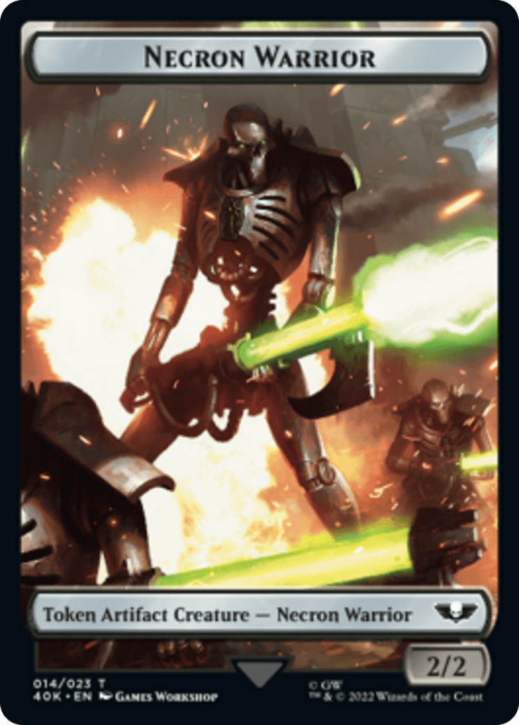 Necron Warrior // Insect [Universes Beyond: Warhammer 40,000 Tokens] - La Boîte Mystère ( The Mystery Box)