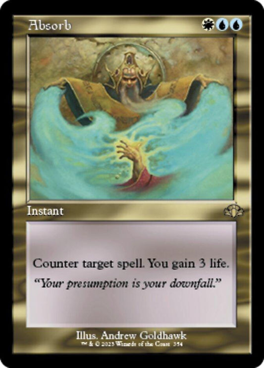 Absorb (Retro) [Dominaria Remastered] - La Boîte Mystère ( The Mystery Box)