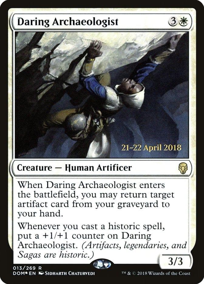 Daring Archaeologist [Dominaria Prerelease Promos] - La Boîte Mystère ( The Mystery Box)