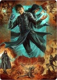 Jace, Mirror Mage 2 Art Card [Zendikar Rising Art Series] - La Boîte Mystère ( The Mystery Box)