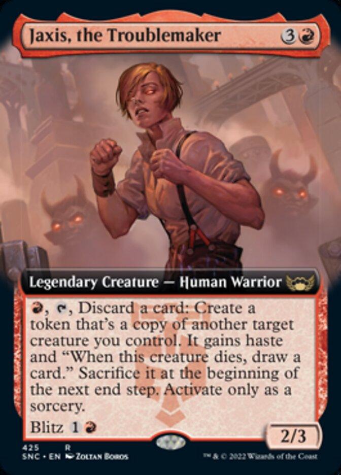 Jaxis, the Troublemaker (Extended Art) [Streets of New Capenna] - La Boîte Mystère ( The Mystery Box)