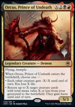 Orcus, Prince of Undeath (Promo Pack) [Dungeons & Dragons: Adventures in the Forgotten Realms Promos] - La Boîte Mystère ( The Mystery Box)