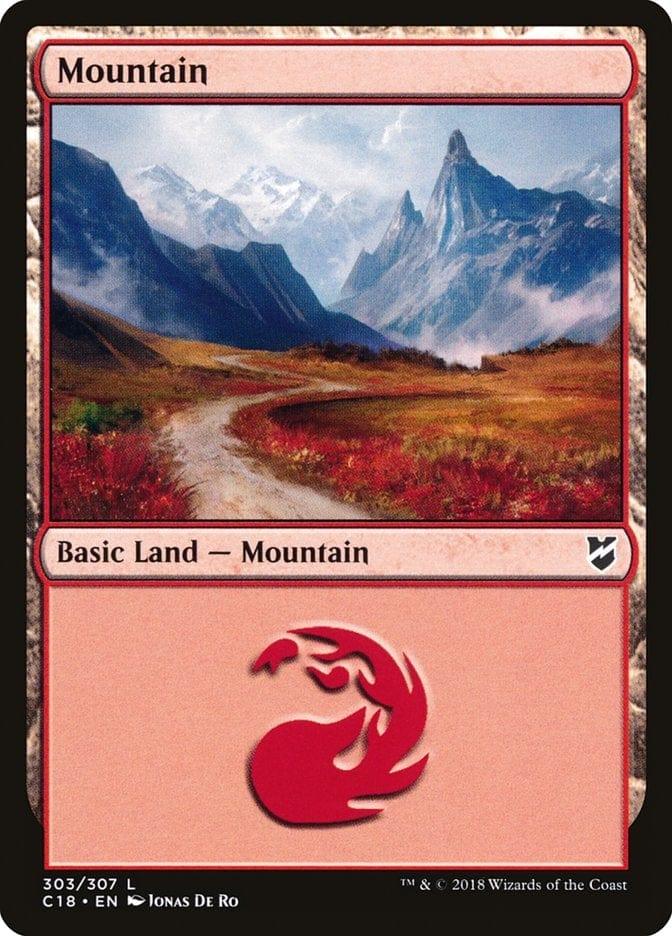 Mountain (303) [Commander 2018] - La Boîte Mystère ( The Mystery Box)