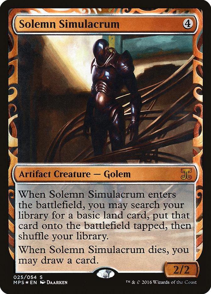 Solemn Simulacrum [Kaladesh Inventions] - La Boîte Mystère ( The Mystery Box)