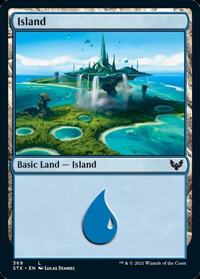 Island (369) [Strixhaven: School of Mages] - La Boîte Mystère ( The Mystery Box)