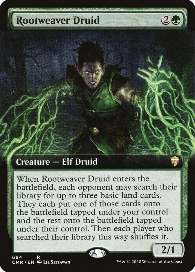 Rootweaver Druid (Extended) [Commander Legends Extended] - La Boîte Mystère ( The Mystery Box)