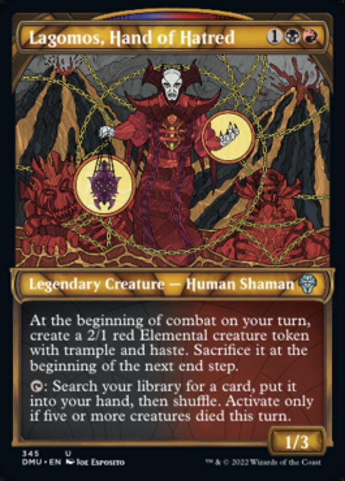 Lagomos, Hand of Hatred (Showcase Textured) [Dominaria United] - La Boîte Mystère ( The Mystery Box)