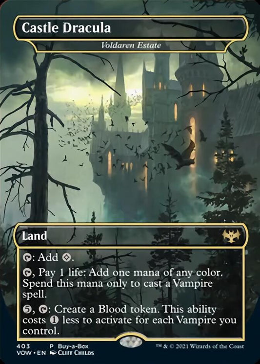 Voldaren Estate - Castle Dracula (Buy-A-Box) [Innistrad: Crimson Vow] - La Boîte Mystère ( The Mystery Box)