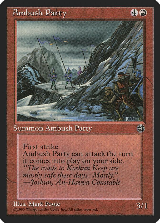 Ambush Party (Joskun Flavor Text) [Homelands] - La Boîte Mystère ( The Mystery Box)