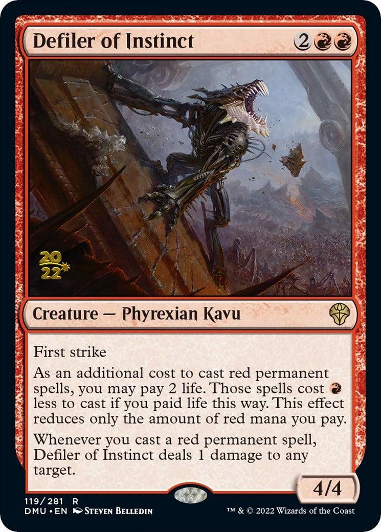 Defiler of Instinct [Dominaria United Prerelease Promos] - La Boîte Mystère ( The Mystery Box)