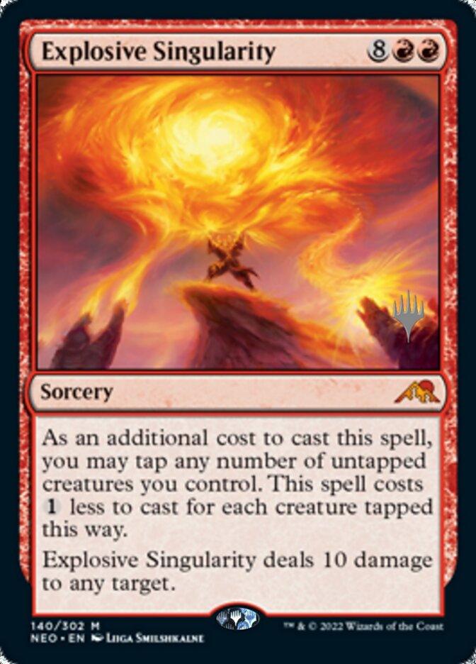 Explosive Singularity (Promo Pack) [Kamigawa: Neon Dynasty Promos] - La Boîte Mystère ( The Mystery Box)