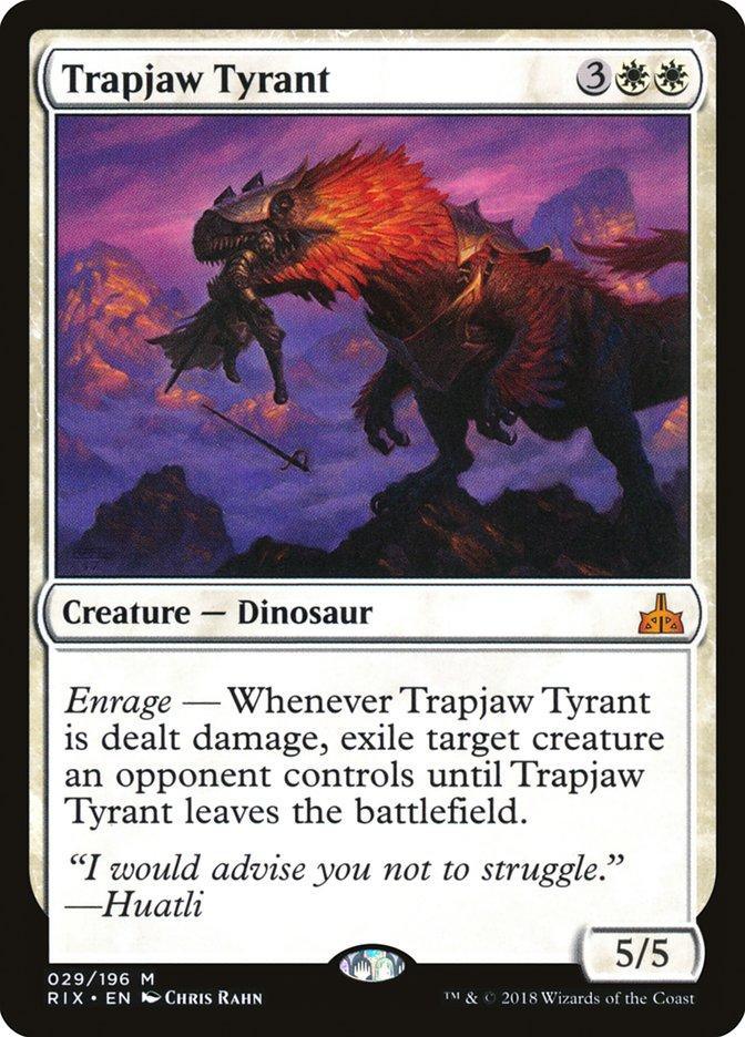 Trapjaw Tyrant [Rivals of Ixalan] - La Boîte Mystère ( The Mystery Box)