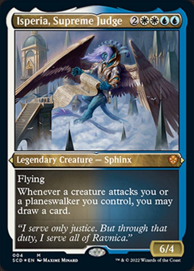 Isperia, Supreme Judge (Foil Etched) [Starter Commander Decks] - La Boîte Mystère ( The Mystery Box)