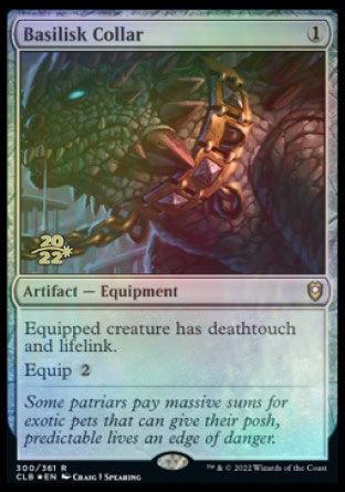 Basilisk Collar [Commander Legends: Battle for Baldur's Gate Prerelease Promos] - La Boîte Mystère ( The Mystery Box)