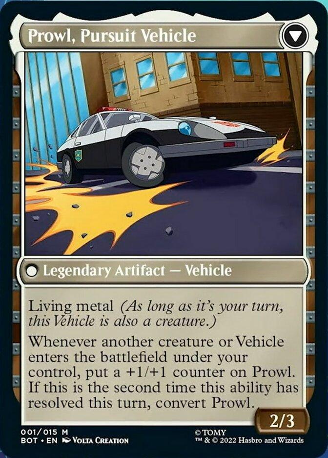 Prowl, Stoic Strategist // Prowl, Pursuit Vehicle [Universes Beyond: Transformers] - La Boîte Mystère ( The Mystery Box)
