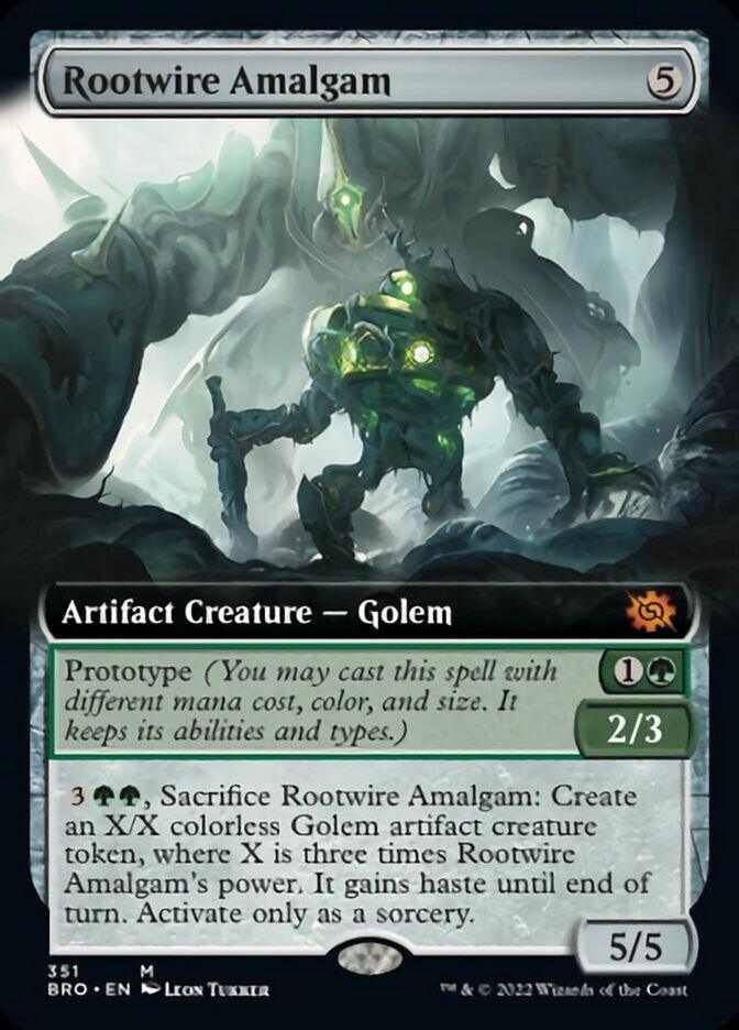 Rootwire Amalgam (Extended Art) [The Brothers' War] - La Boîte Mystère ( The Mystery Box)
