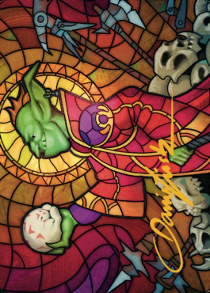 Squee, Dubious Monarch Art Card (Gold-Stamped Signature) [Dominaria United Art Series] - La Boîte Mystère ( The Mystery Box)