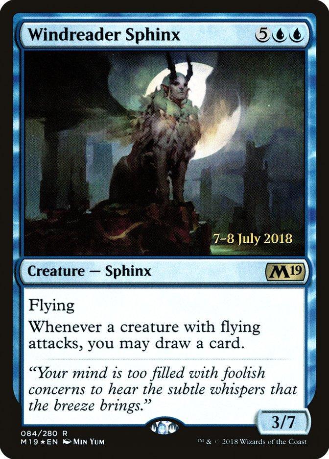 Windreader Sphinx [Core Set 2019 Prerelease Promos] - La Boîte Mystère ( The Mystery Box)