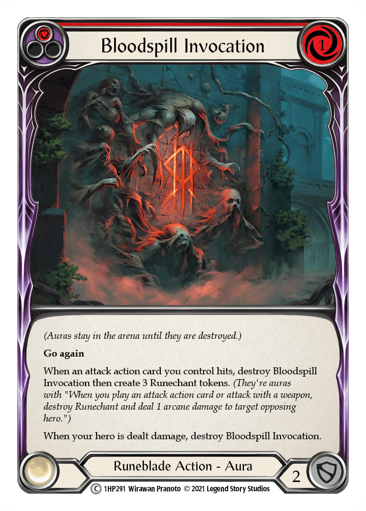 Bloodspill Invocation (Red) [1HP291] - La Boîte Mystère ( The Mystery Box)