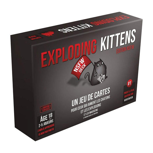 EXPLODING KITTENS - NSFW (FR) - La Boîte Mystère ( The Mystery Box)