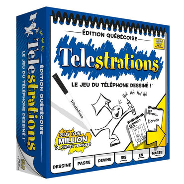 Telestrations - Édition Québécoise - La Boîte Mystère ( The Mystery Box)