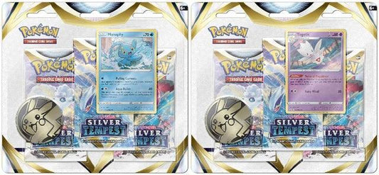 Sword & Shield - Silver Tempest 3 Pack Blisters (Set of 2) - La Boîte Mystère ( The Mystery Box)