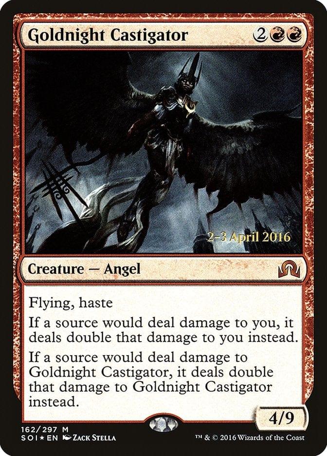 Goldnight Castigator [Shadows over Innistrad Prerelease Promos] - La Boîte Mystère ( The Mystery Box)