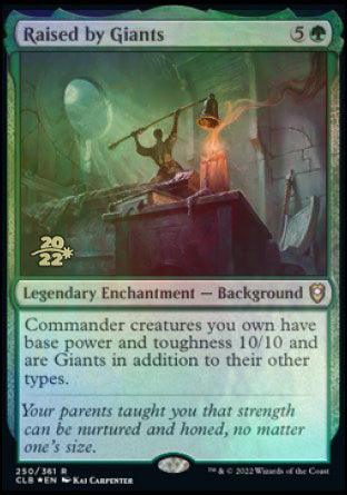 Raised by Giants [Commander Legends: Battle for Baldur's Gate Prerelease Promos] - La Boîte Mystère ( The Mystery Box)