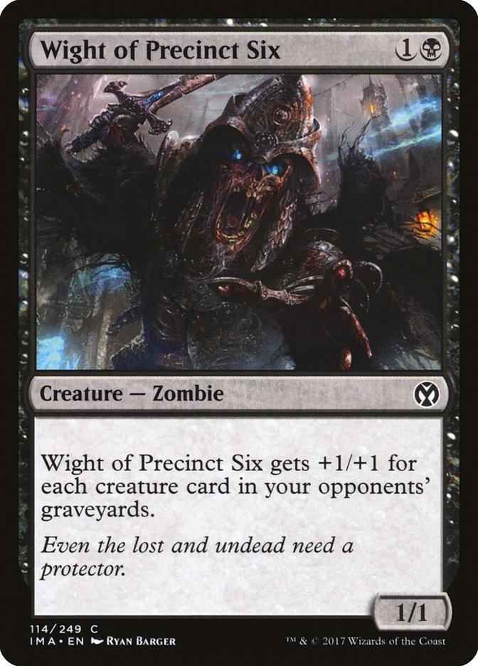 Wight of Precinct Six [Iconic Masters] - La Boîte Mystère ( The Mystery Box)