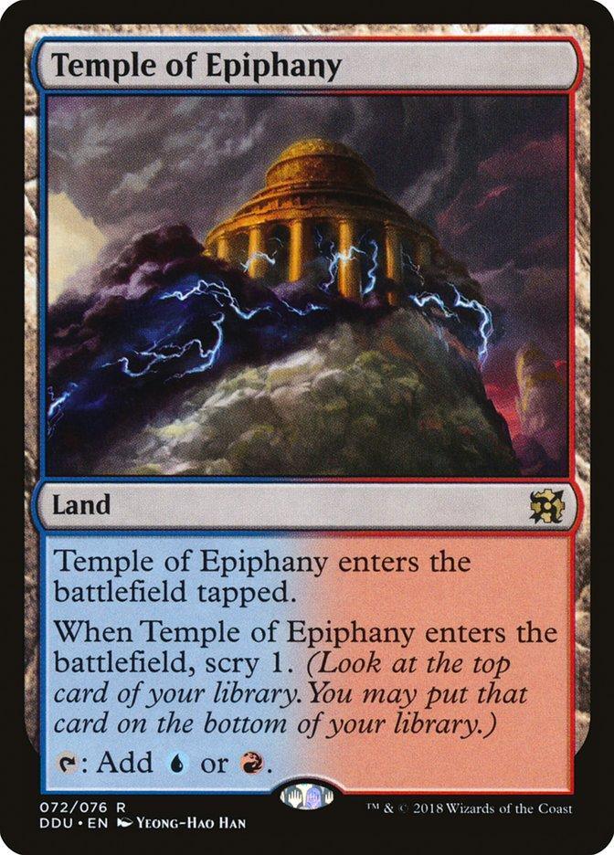 Temple of Epiphany [Duel Decks: Elves vs. Inventors] - La Boîte Mystère ( The Mystery Box)