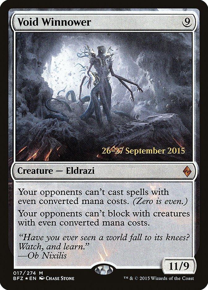 Void Winnower [Battle for Zendikar Prerelease Promos] - La Boîte Mystère ( The Mystery Box)