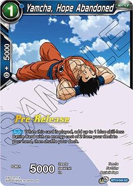 Yamcha, Hope Abandoned (BT13-044) [Supreme Rivalry Prerelease Promos] - La Boîte Mystère ( The Mystery Box)