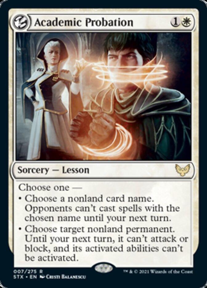 Academic Probation [Strixhaven: School of Mages] - La Boîte Mystère ( The Mystery Box)