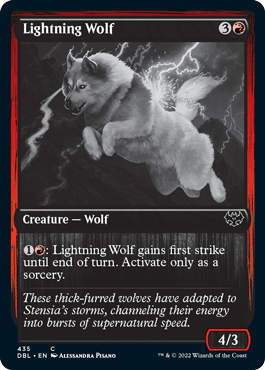 Lightning Wolf [Innistrad: Double Feature] - La Boîte Mystère ( The Mystery Box)